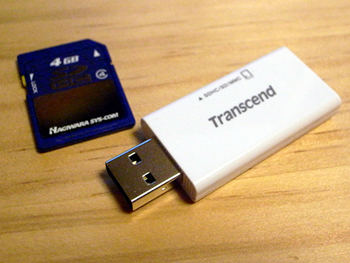 Transcend Compact Card Reader （USB2.0） 用 TS-RDS5W