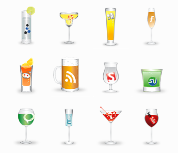 Cheers: A Free "Social" Icon Set