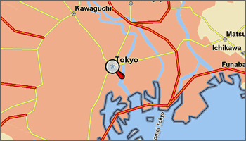 A9.com Maps in Japan