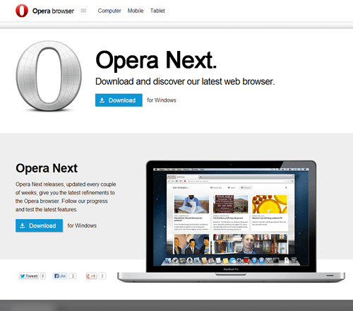 Opera Next