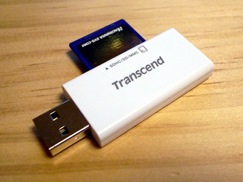 Transcend Compact Card Reader （USB2.0） 用 TS-RDS5W
