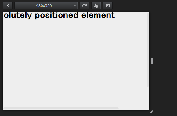 ブラウザの画面サイズが上下左右中央配置した要素より小さい場合、画面外にはみ出した部分へアクセスできなくなります